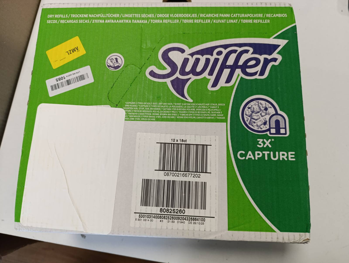 335899 - SWIFFER Dry, Mbushje për Mbajtëse Pluhuri me Mikrofibër, 216 Lecka