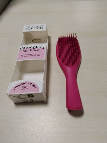 336644 - TANGLE TEEZER Furçë flokësh Ultimate Detangler – Për flokë të lagur dhe të thatë – Rozë mjedre