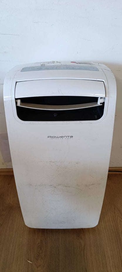 288307 - ROWENTA Kondicioner ajri portativ Intense Cool 3-në-1, Kondicioner ajri, Tharës lagështie, Ventilator, Ultra kompakt, i fuqishëm, i qetë 56 dB(A), Mbulim 65 m3, Klasa e energjisë A AU4010F0