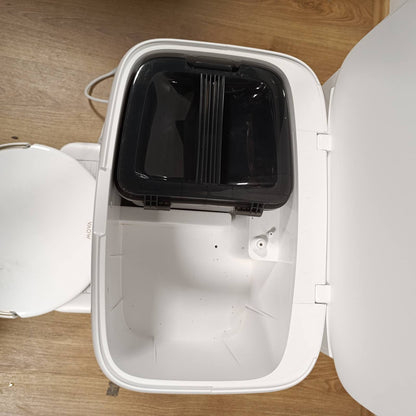 288023 - MOVA V50 Ultra, Fshesë Robotike, Fuqi Thithjeje 24,000 Pa, Largim Pengesash 6 cm, Navigim i Ngreshëm + RGB AI + LED, Larje me Ujë të Nxehtë 80°C, Vetë-Tharje 63°C, Sistem DuoSolution, Furçë Tricut