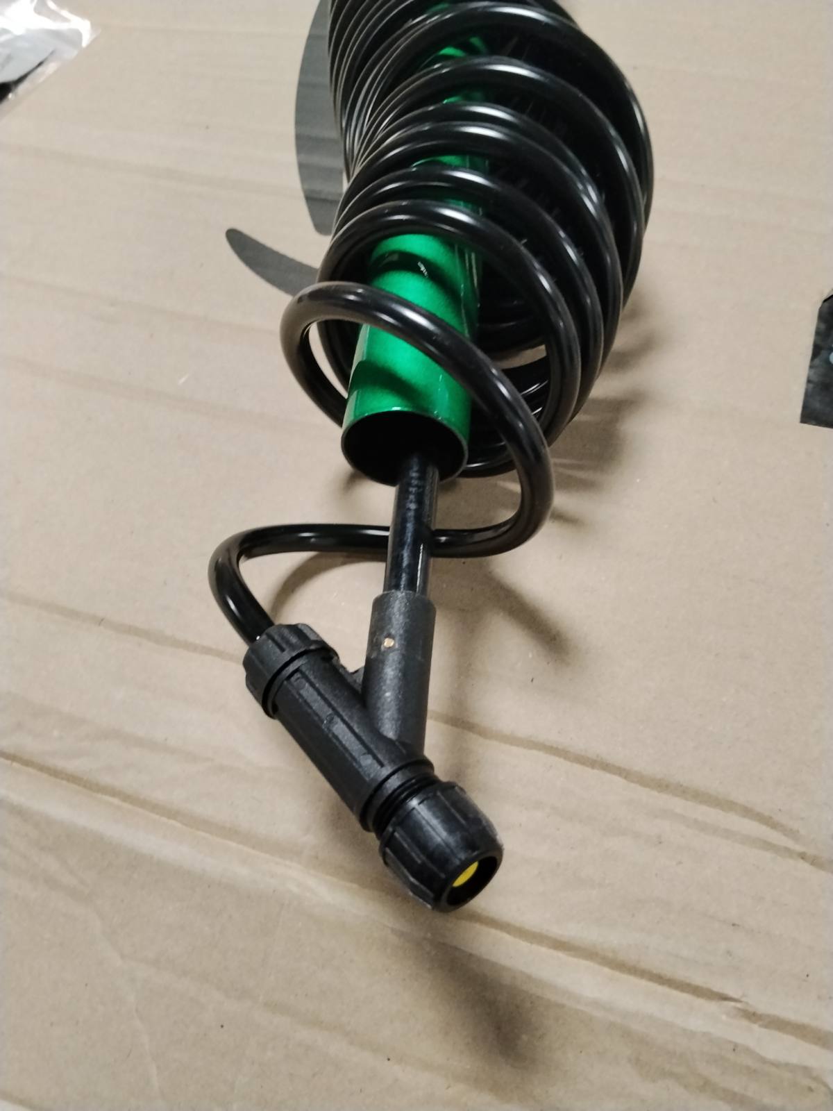 322208 - MATABI Lëng spërkatës teleskopik 5.4 m i lartë, I bërë nga fibra qelqi, I përshtatshëm për shumicën e spërkatësve, Ideale për pastrimin e kopshteve dhe çative, Prodhuar në Evropë
