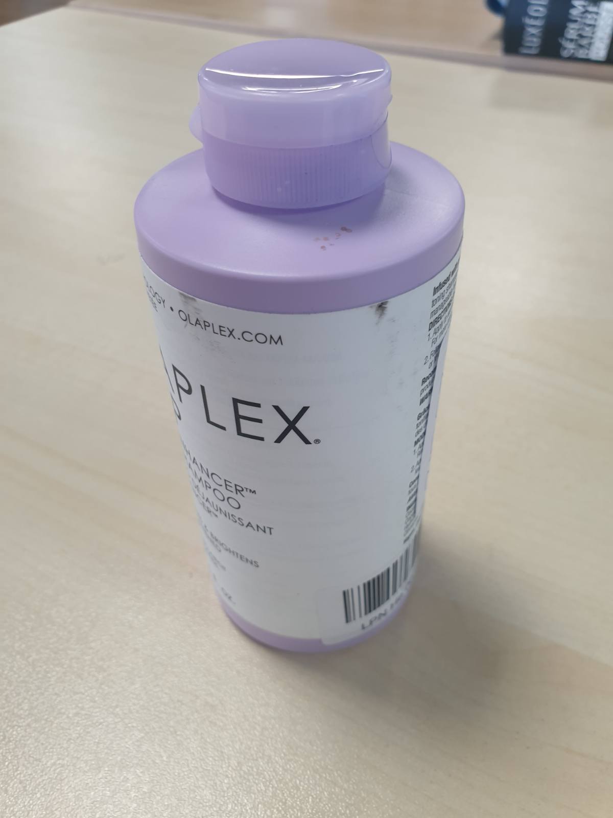 317233 - OLAPLEX Shampo tonifikuese No. 4P Blonde Enhancer Purple, 250 ml, neutralizon tonet e verdha, forcon dhe hidraton flokët