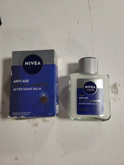 272426 - NIVEA MEN Balsam Pas Rroje, 100 ml, Anti-Age Hyaluron, Balsam Hidratues për Lëkurë të Pjekur
