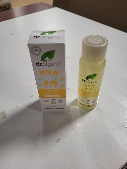 272029 - DR ORGANIKE Vaj Organik për Shenjat e Strijeve, 100 ml, Natyral, Vegan, Pa Mizori, Pa Parabene dhe SLS