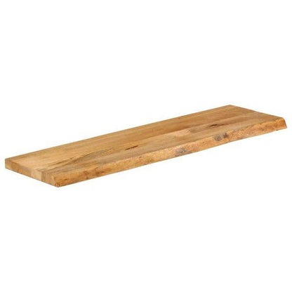 188830 - VIDAXL Sipërfaqe Tavoline 120x40x2,5 cm Dru i Fortë Mango me Skaje Live
