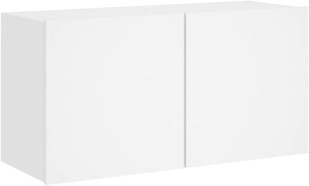 334435 - Dollap TV muri i bardhë 80x30x41 cm