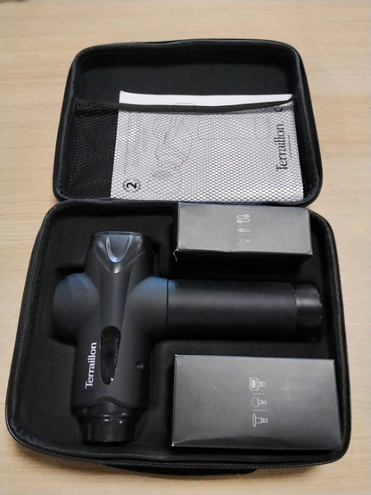 318968 - Pistoletë Masazhi GUN MASSAGER EXPERT – Me Koka me Nxehtësi & Ftohje