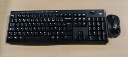 318530 - Kombo tastierë dhe maus me valë Logitech MK270 (përmasë e plotë) - E zezë
