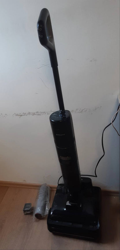 190430 - DREAME H15 Pro Fshesë me Korrent për Dysheme, Krah Robotik DescendReach, Thithje 21,000 Pa, AI GapFree pa Ngatërresa, Larje me Furçë Zhytëse 100°C, Tharje 5-Minutëshe në 90°C