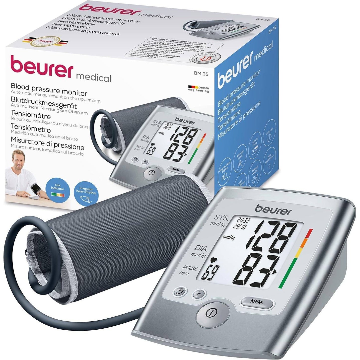 269311 - Monitor i tensionit të gjakut Beurer BM35 për krahun e sipërm