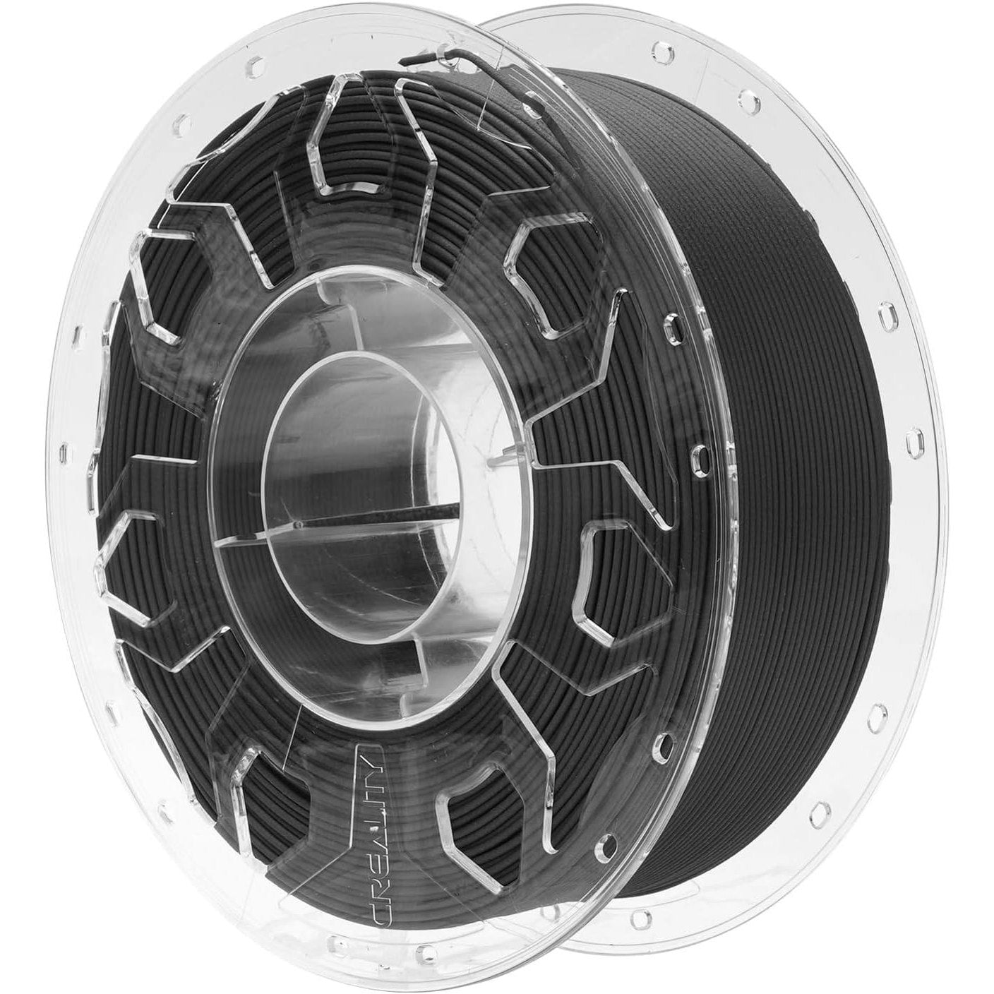 234148 - Filament Creality PLA 1.75 mm i Zi Karboni, Filament Printeri 3D 1 kg (2.2 lbs) Bobinë, Rezistencë e Lartë dhe Pa Deformime, Saktësi Dimensionale ±0.03 mm, Filament Printimi për të Gjithë Printerët 3D FDM