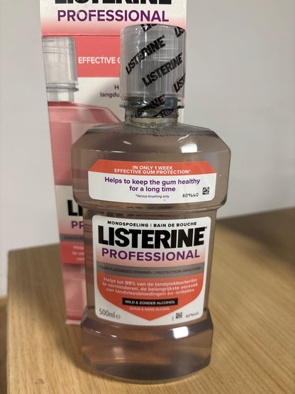248256 - Listerine Professional Gum Protection+ – Shpëlarës profesional për mbrojtjen e mishrave të dhëmbëve