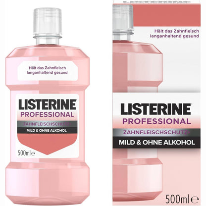 301342 - Listerine Professional Gum Protection + – Larës goje pa alkool 500 ml