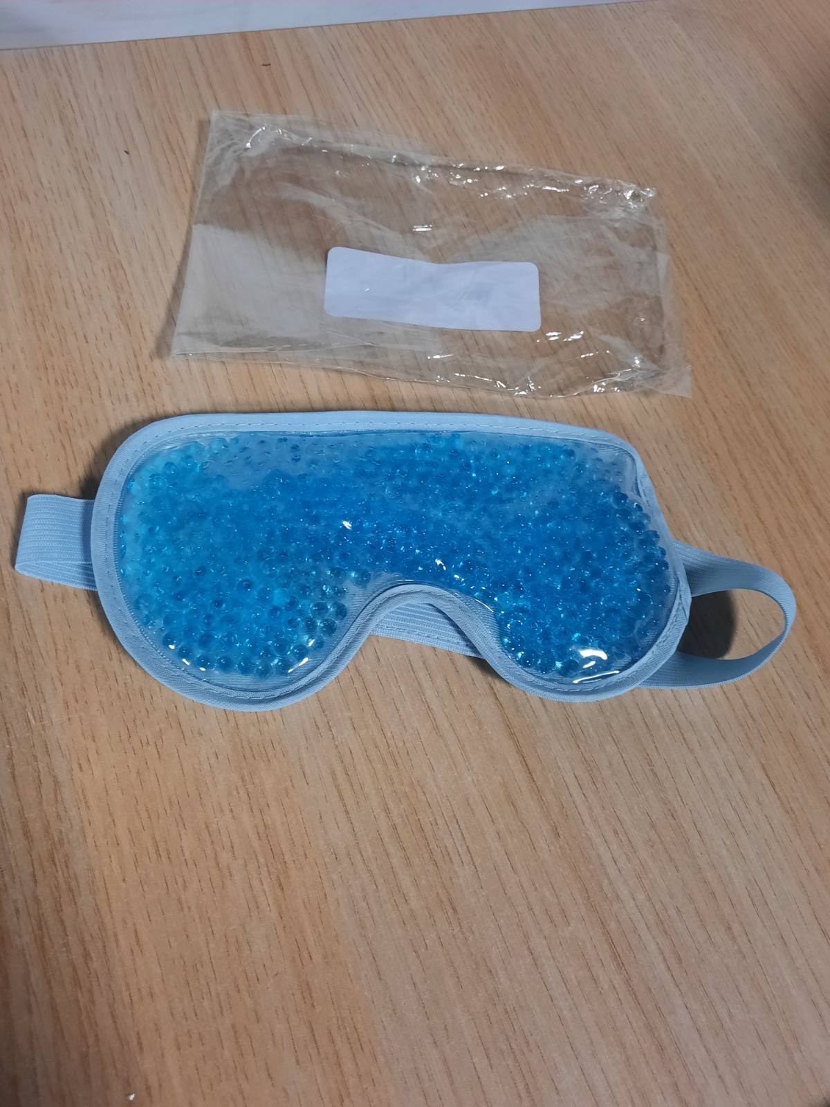 297863 - 1 maskë sysh me xhel ftohës për qeskat poshtë syve, migrenën dhe dhimbjet e kokës.