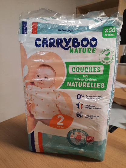 298714 - CARRYBOO – Pelena ekologjike natyrale, madhësia 2 (3–6 kg).