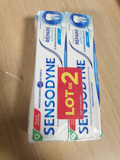 295667 - Pastë dhëmbësh “Riparon & Mbron” me shije mente – Sensodyne.
