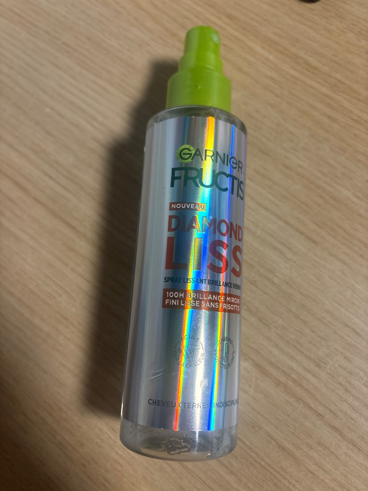 274605 - Garnier Fructis Diamond Liss – Sprej zbutës për flokë, Shkëlqim Diamanti 100H, 150 ml