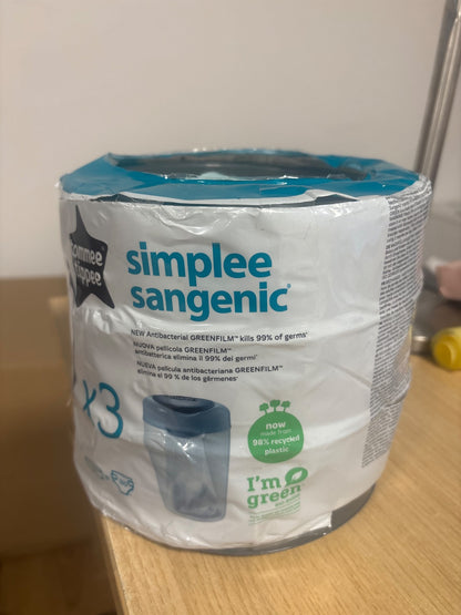 216486 - Tommee Tippee Sangenic Refill Green – Rimbushje për koshin e pelenave Sangenic, e gjelbër, 1 copë (82061102)