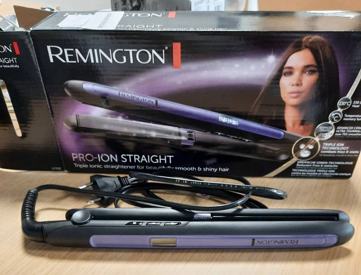 281045 - Drejtuese flokësh Remington Pro-Ion S7710, 150-230°C, vjollcë