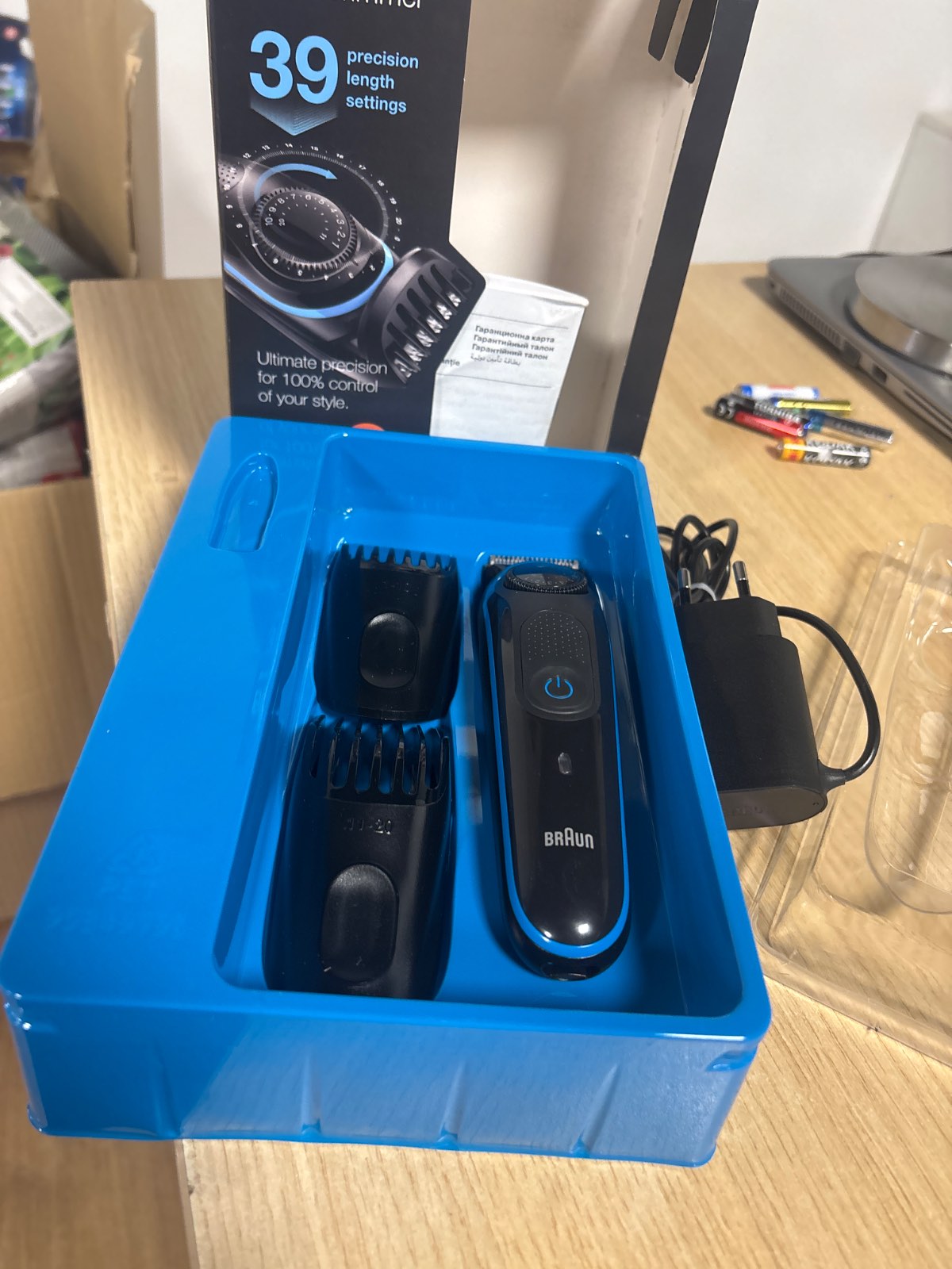281074 - Braun BT5342 Series 5 – Trimer për mjekër dhe flokë, për fytyrë dhe kokë, me tehe të mprehta dhe jetëgjata, 39 nivele rregullimi të gjatësisë, ideal për meshkuj dhe si dhuratë.