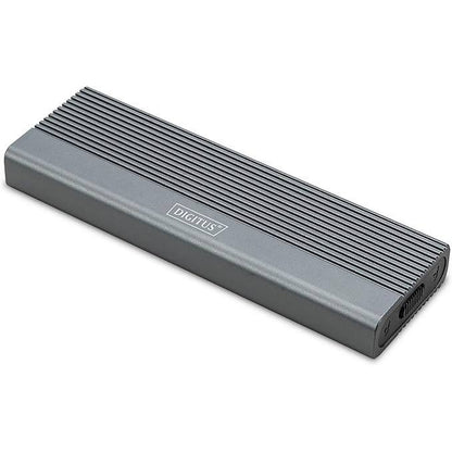 205794 - DIGITUS Kuti e Jashtme M.2 - USB 3.1 Gen2 Type-C, 6 Gbit/s, Mbështet SSD SATA deri në 8 TB, për SSD 2230/2242/2260/2280, Pa Vegla, Kuti alumini, ngjyrë Gri