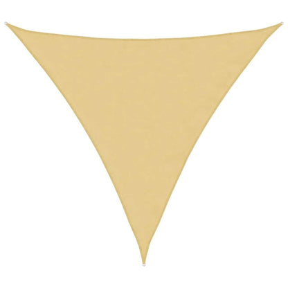 291621 - vidaXL Tendë dielli në formë katrore, bezhë, 4 × 4 m, 100% poliester Oxford