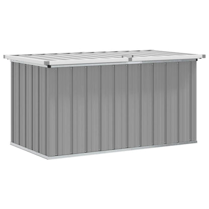 291126 - vidaXL Kuti magazinimi për kopsht, gri, 129 × 67 × 65 cm
