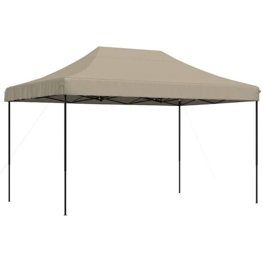 291336 - vidaXL Tendë e palosshme për festa Pop-Up, taupe, 440 × 292 × 315 cm