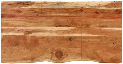 291186 - vidaXL Tavolinë ngrënieje 154x80x76 cm prej druri akacie të fortë