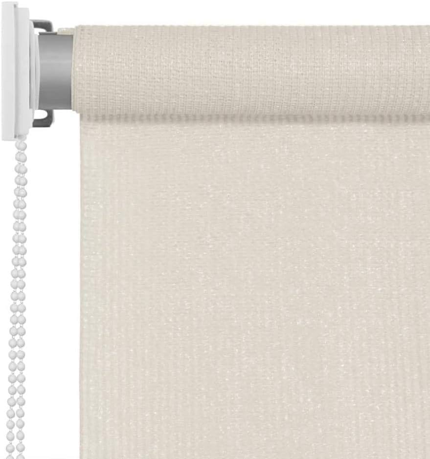 291510 - vidaXL Roletë për ambiente të jashtme, 240 × 140 cm, krem