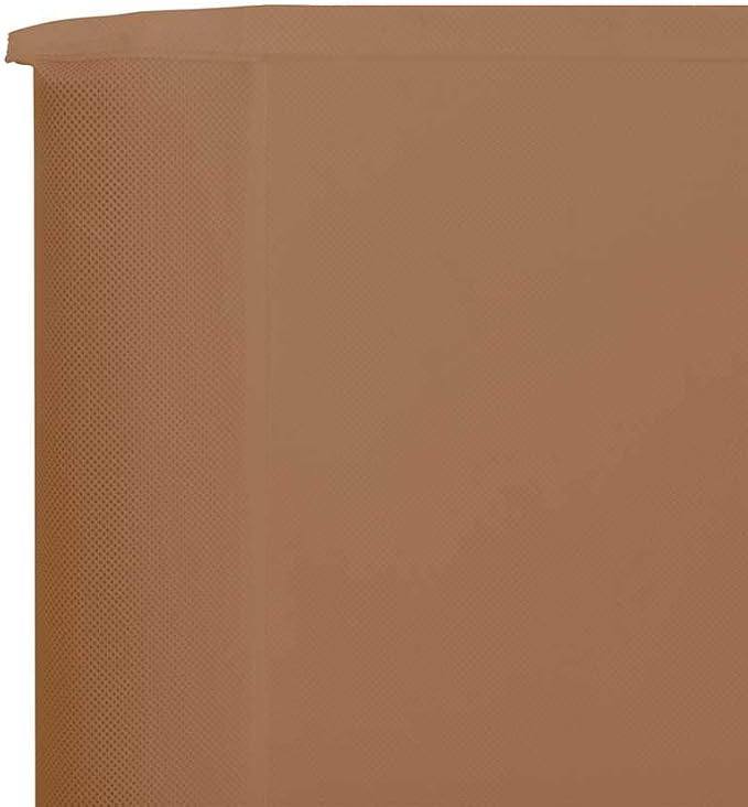 291271 - vidaXL Xham i erës me 9 panele, ngjyrë pëlhure, 1200x120 cm, ngjyrë bezhë
