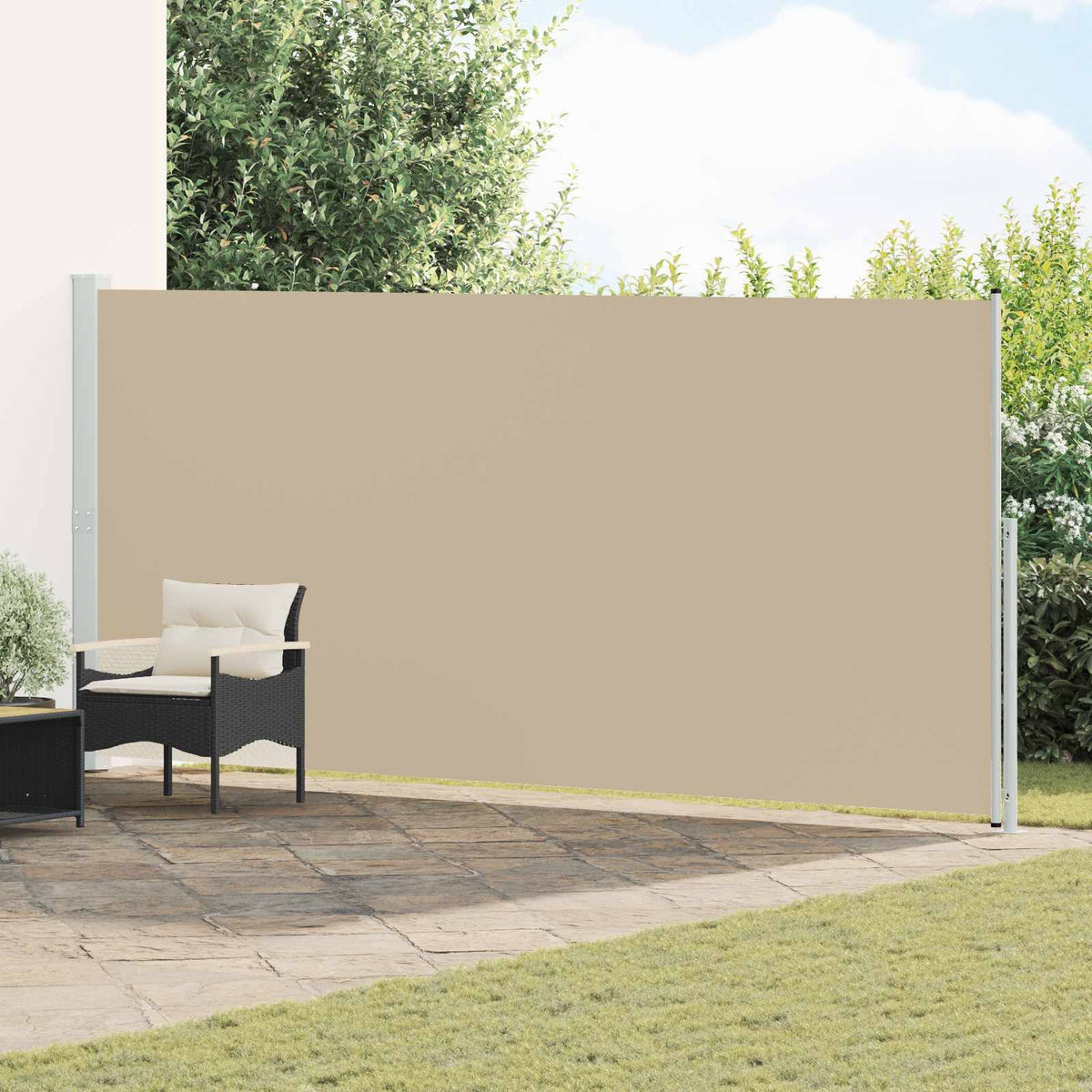 291430 - vidaXL Tendë Anësore e Tërheqshme 180 x 600 cm Poliester