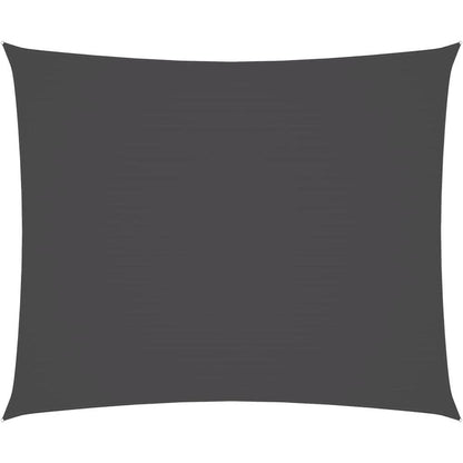 291340 - vidaXL Tendë dielli drejtkëndore, pëlhurë Oxford, antracit-gri, 4 × 6 m