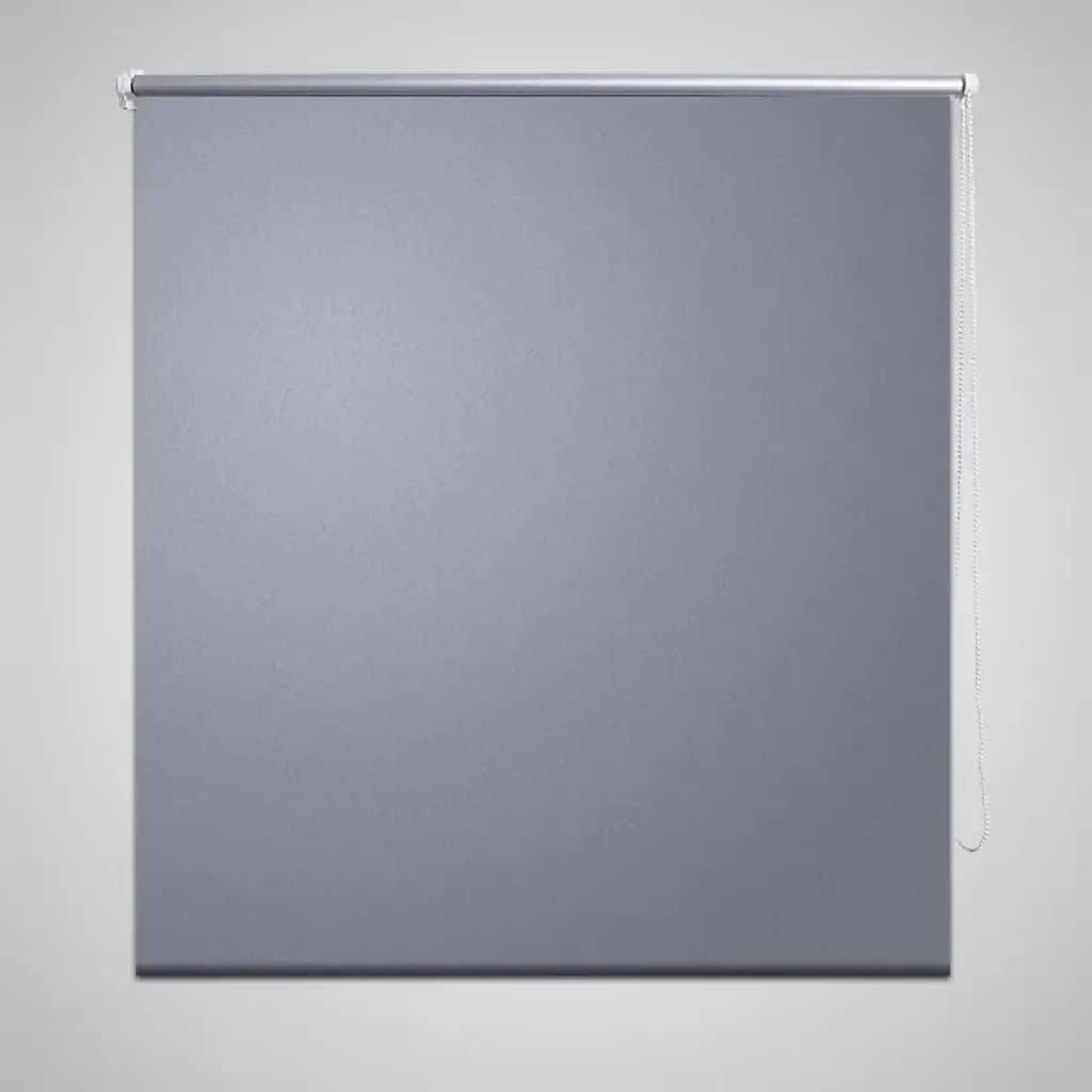 291525 - vidaXL Roleta për errësim, 175 × 100 cm, gjerësi pëlhure 40 cm, gri