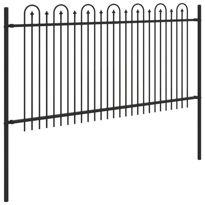 291323 - vidaXL Gardh Harku me Thumba DRONTEN 200 x 150 cm Çelik i Lyer, i Zi