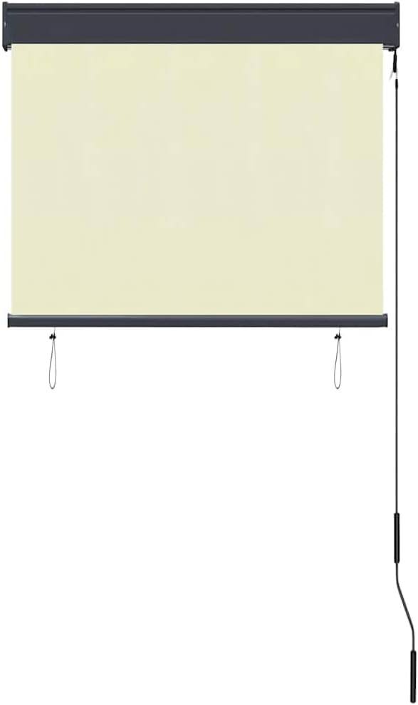 291524 - Rul mbrojtse për ballkon të jashtëm – krem, 80 × 250 cm