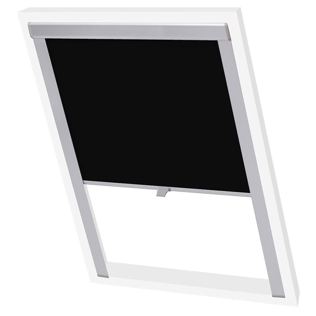 280411 - vidaXL Roletë Blackout për Dritare Çatie C04 GGL & GGU, e Zezë 39.7x57.4cm