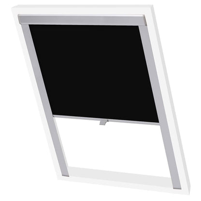 280411 - vidaXL Roletë Blackout për Dritare Çatie C04 GGL & GGU, e Zezë 39.7x57.4cm