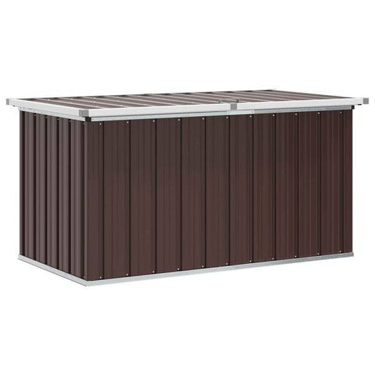 280207 - vidaXL Arkë Magazinimi për Kopsht 121 cm, Kafe
