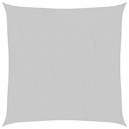 280289 - vidaXL Tendë Mbrojtëse nga Dielli 7 × 7 m, Gri e Çelët, Pëlhurë Oxford 100% Poliester