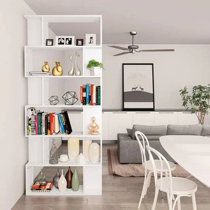 280449 - vidaXL Dollap Libri/Ndarës Dhome i Bardhë 80x24x192 cm Dru i Inxhinieruar
