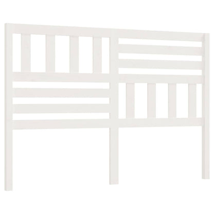334544 - vidaXL Mbështetëse për Kokën e Shtratit prej Druri Masiv Pishe 146x4x100 cm Ngjyrë e Bardhë