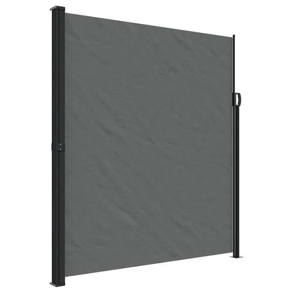 334174 - vidaXL Paravan Anësor i Tërheqshëm 220x300 cm Ngjyrë Antraciti
