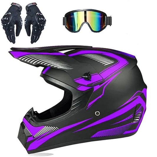 312693 - Helmetë për motoçikleta për të rinj, për çiklizëm për fëmijë, e certifikuar DOT/ECE, madhësia 5, S