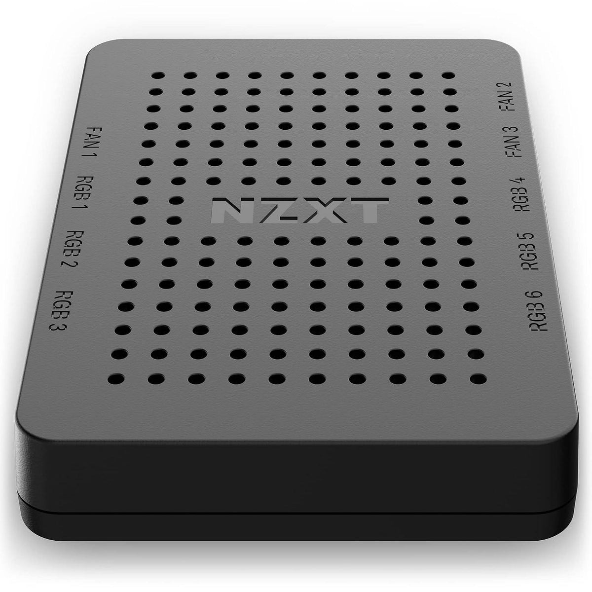 335841 - Kontrollues NZXT për RGB dhe ventilatorë - AC-CRFR0-B1-6 - 6 kanale ndriçimi RGB - 3 kanale për ventilatorë - Personalizim i ndriçimit RGB - Ngjyrë e zezë