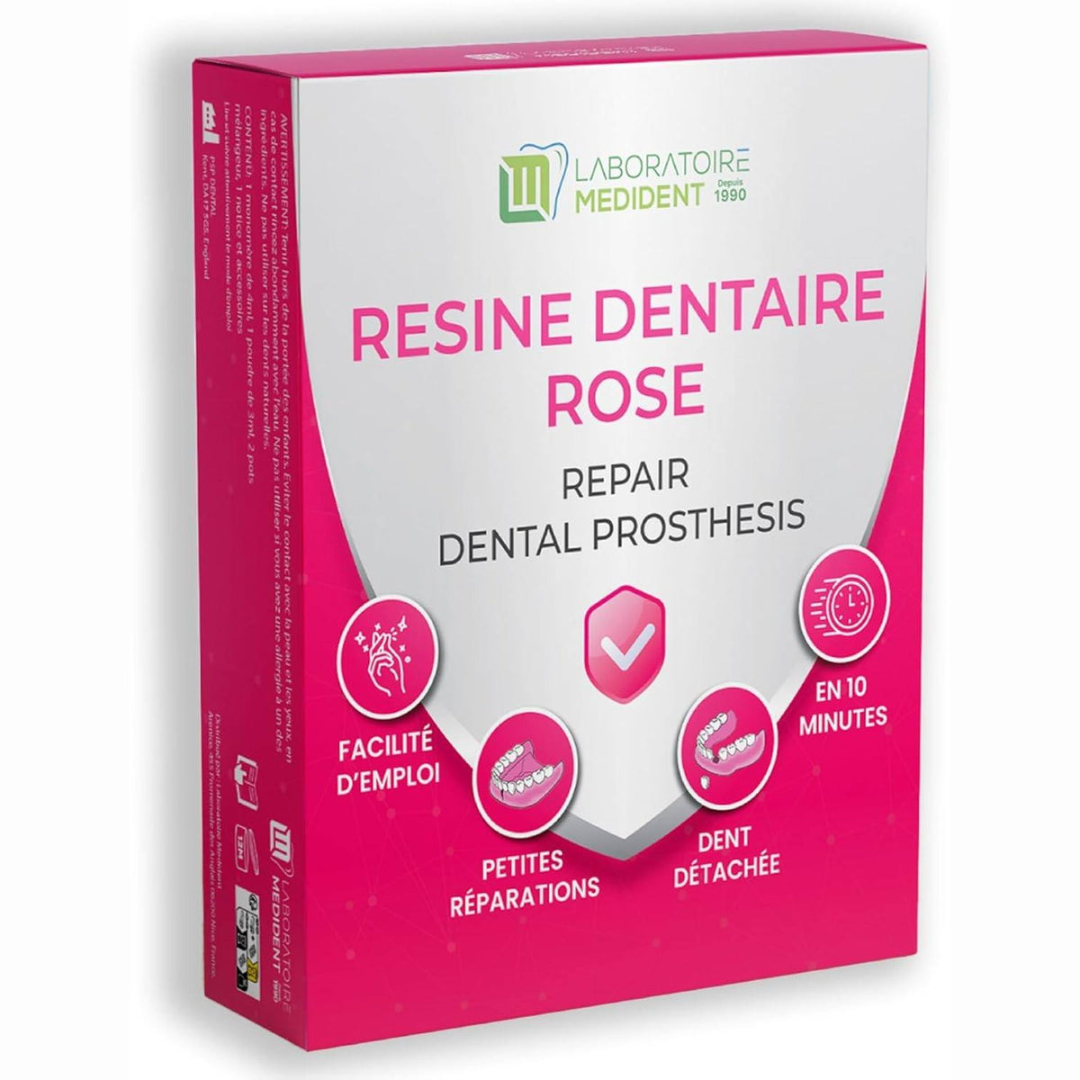 336308 - RRËSHIRË DENTARE ROZË | MEDIDENT | - riparim protezash - proteza të thyera