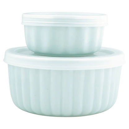 141804 - GreenGate ramekin Alice ngjyrë blu e hapur me kapak, set prej 2 copësh, L 6,5 cm, D 13,2 cm.