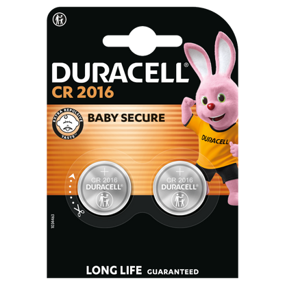 267441 - DURACELL Bateri CR2016 (2 copë), bateri litiumi CR 2016 3V