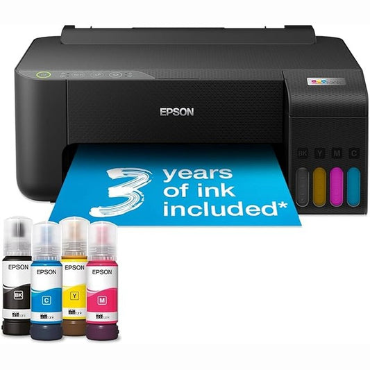 126100 - EPSON ECOTANK ET-1810, Printer me Ngjyrë Të Zi dhe të Bardhë, Inkjet, Wi-Fi