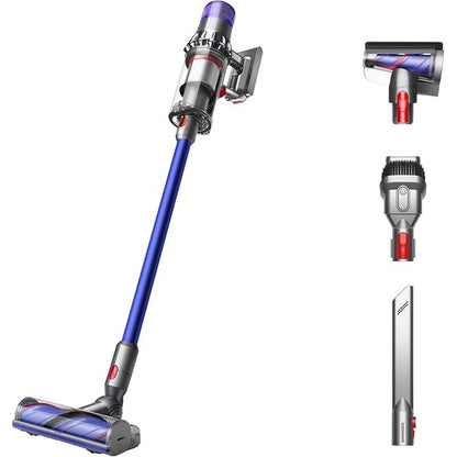 144012 - DYSON Fshesë me korrent pa tel V11 Fluffy™ 185 AW - Kohëzgjatje Pune 60 Minuta, Furçë me Rul, Furçë Mini-Turbo Kundër Ngatërresës, 3 Mënyra, Ekran LCD, Ngjyra e Kuqe/Nikel